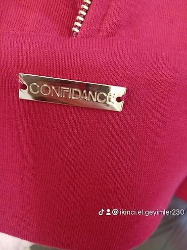 Личные вещи: Qırmızı iki hissəli idman dəsti – CONFIDANCE brendi - Ölçü: 40–42 — 3