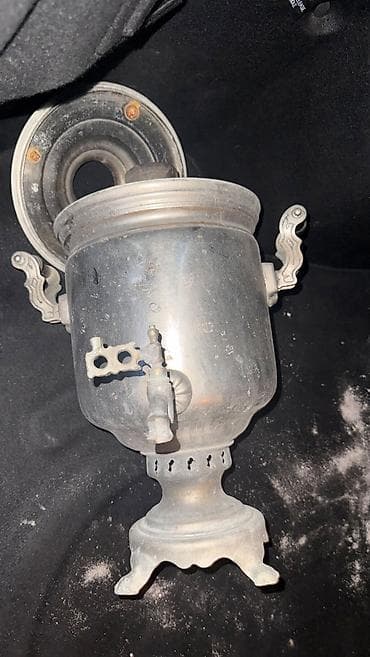 Samovarlar: İşlənmiş Od Samovar, 5 l, Pulsuz çatdırılma — 1