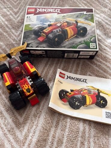 lego duplo: LEGO Ninjago Kai's Race Car (71780) konstruktor dəsti. Qırmızı, qara — 1