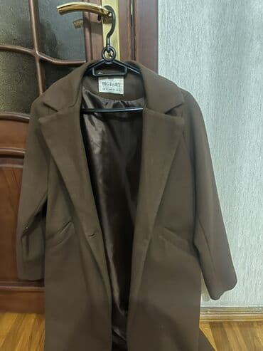 Qadın şalvarları: Palto, Standart, rəng - Qəhvəyi — 1