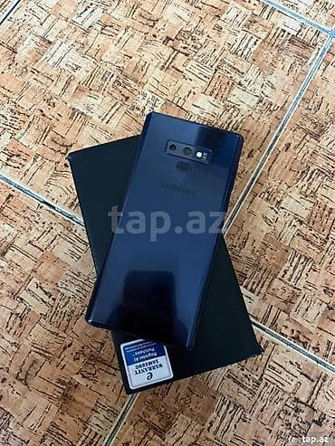 samsung note: Samsung Galaxy Note 9, 128 GB, rəng - Boz, Barmaq izi, Face ID — 1