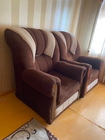 divan kreslo üzü: 2 kreslo, Bazasız, Açılmayan — 2