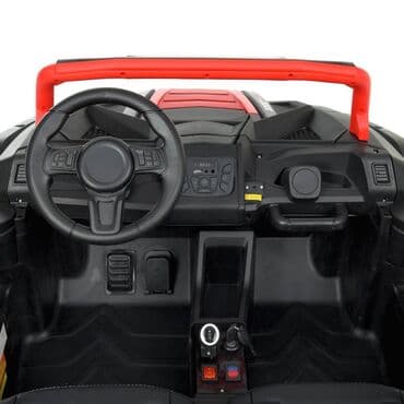 maşınlar uşaq üçün: Uşaq elektrik avtomobili Jeep BambiEL-3 Buggy, dördyerlik, qırmızı 4 — 12