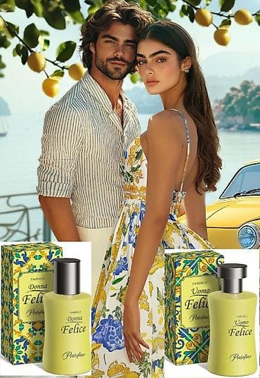 antik etir: Faberlic Felice Portofino – qadın və kişi üçün ətir dueti - Donna — 1