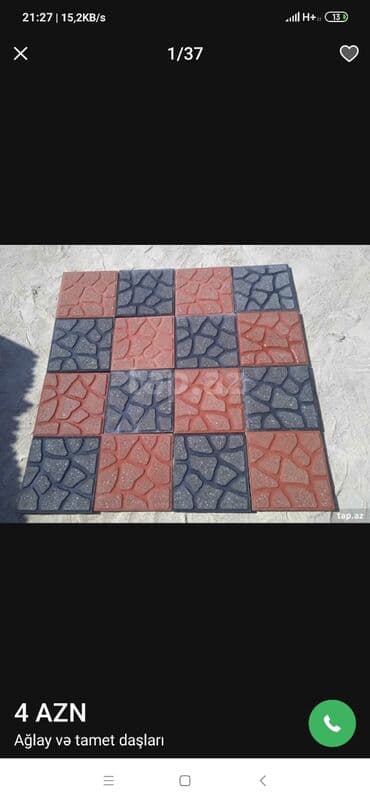 su cəni işləmiş: Yüksek keyfiyetde Preslenmiş Tamet daşlarinin topdan və pərakəndə — 12