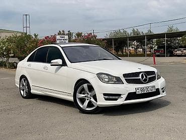 Avtomobil satışı: Mercedes-Benz C250 sedan - Kuzov: ağ rəng, 4 qapı, aerodinamik — 5