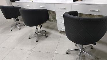 gencede mebel: Gözəllik salonu üçün peşəkar kreslo - Model: dairəvi formalı — 3