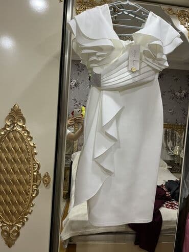 qara yubka modelleri: Qadın ziyafət geyimləri – 4 model 1) Açıq firuzə rəngli uzun paltar - — 3