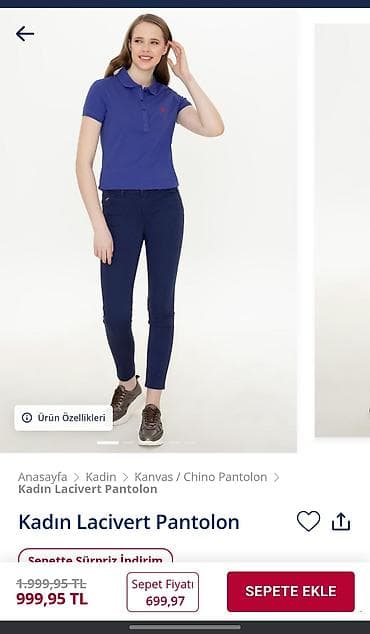 usta qiymetleri: Şalvar, Us Polo Assn, S — 2