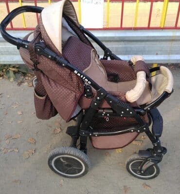 коляски анекс: Детская коляска Детская коляска Riko Satino 2-а в 1-ом Состояние — 3
