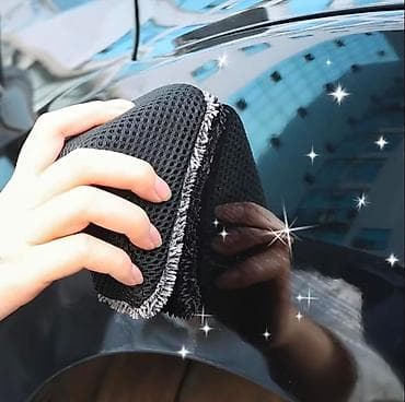 sador disk: Avtomobil yuma və təmizləmə üçün mikrofiber süngər – 1 ədəd — 3