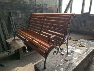 Sifarişlə bağ üçün masa və oturacaq dəstləri: Söykənəcək ilə, Qollu, Metal, Zəmanətli, Kredit yoxdur — 2