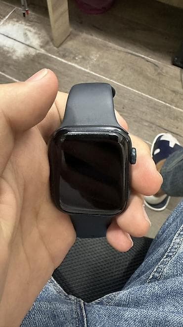 iphone pro max: Apple Watch 7/45mm 96%pil zavoddur özünə ideal Apple Watch axtaranlar — 3