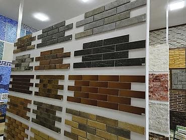 kreditle drel: Divar və fasad üçün dekorativ kafel/keramik plitələr – geniş seçim - — 1