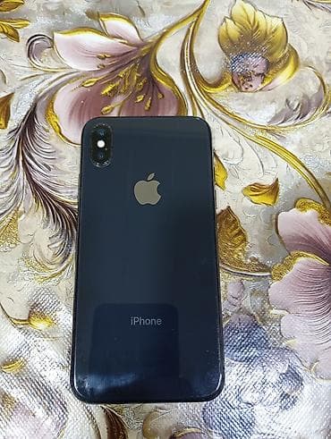 IPhone X, 256 GB, Qara, Face ID