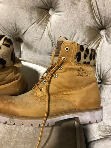 винтажные мужские ботинки: Натуральная кожа — 3