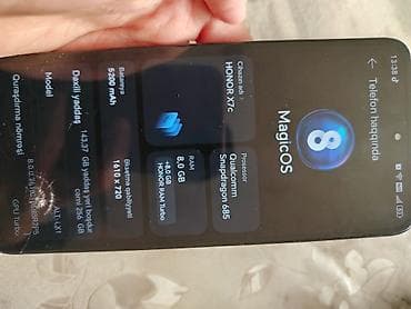 asus zenfone 3: Honor X7c, 256 GB, rəng - Qara, Qırıq — 3