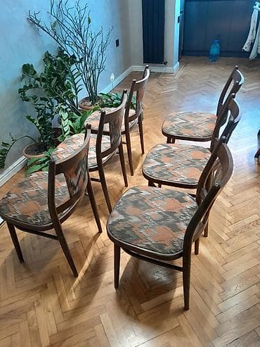 antik stul: Mətbəx üçün, Qatlanmayan, Stul — 8