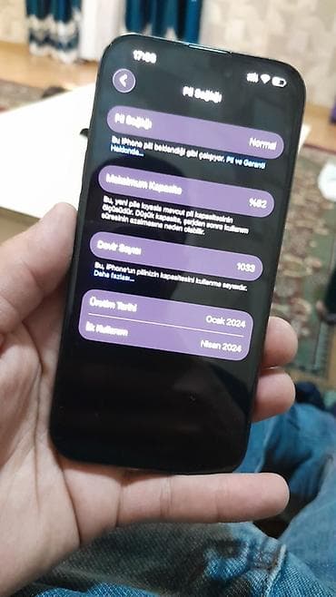 telefon kilifi: IPhone 15 Pro, 128 GB, Black Titanium, Zəmanət, Barmaq izi, Simsiz şarj — 3