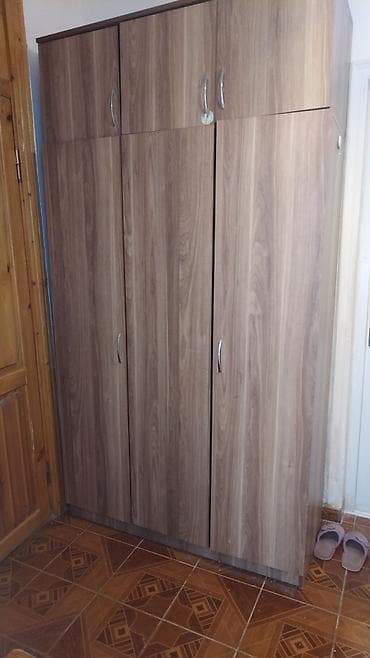 palma agaci: 3 qapılı, Qəhvəyi, Taxta, Açılan, Düz dolab — 4