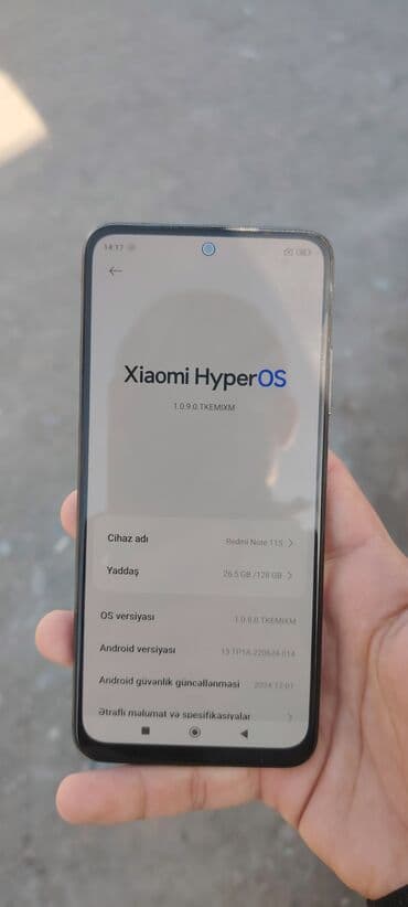 üz təmizləmə aparatı: Redmi Note 11S, 128 GB, rəng - Mavi — 4