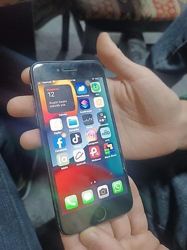 IPhone 7, 128 GB, Qara, Barmaq izi