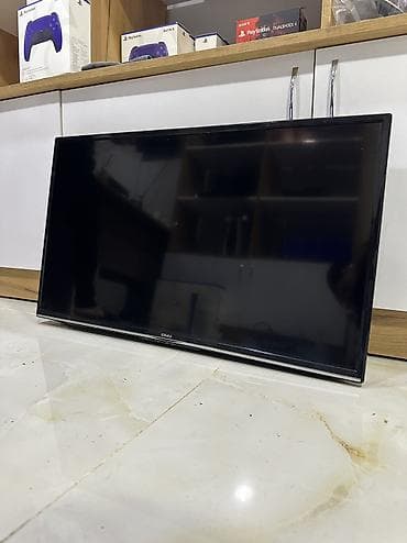 pultu: Star-x 32" LED televizor Televizor 82 Ekran ideal veziyyetde - — 3