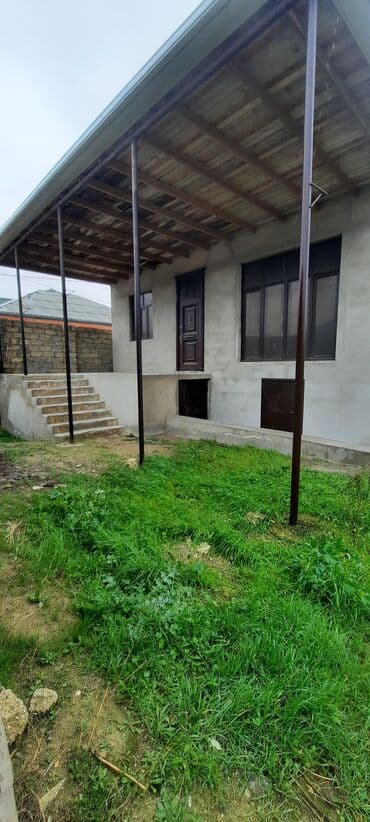 zaqatala satiliq evler: Binə 4 otaqlı, 110 kv. m, Təmirsiz — 3