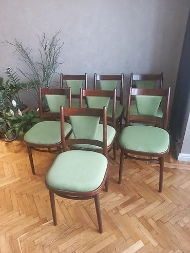 qabaq stolları: Mətbəx üçün, Qatlanmayan, Stul — 3