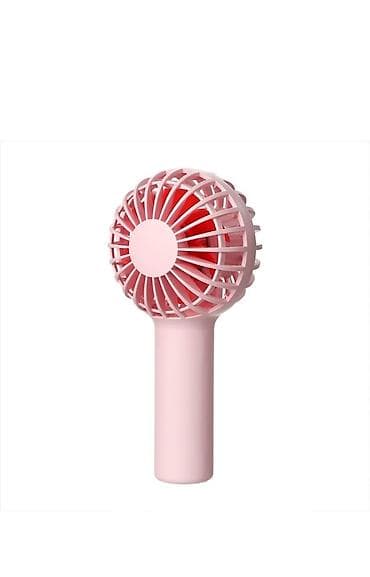 su ile isleyen ventilyator: Daşınan mini əl ventilyatoru – çəhrayı rəng - Kompakt və yüngül — 1