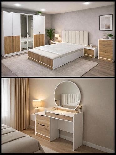 hamam mebel: 2 təknəfərlik çarpayı, Dolab, Termo, Tumba, Azərbaycan, Yeni — 1