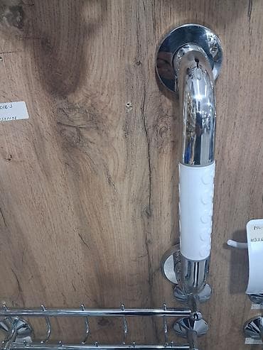 hamam traplari: Vanna və duş otağı üçün təhlükəsizlik tutacağı - Material — 1