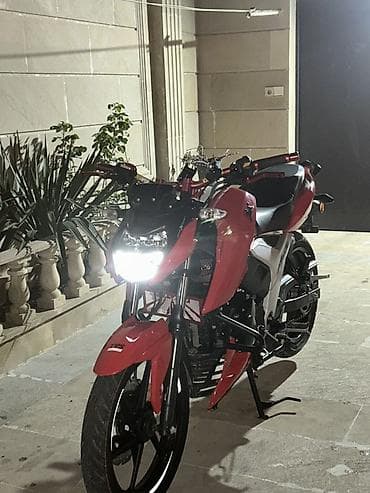 sport motorlar: TVS Apache 160 cc, heç bir problem yoxdur mator karopka əla — 1