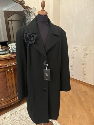 nişan dekor: Palto, 6XL, rəng - Qara — 1