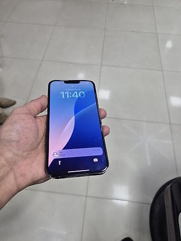 iphone 12 baki: IPhone 13 Pro Max, 128 GB, White Titanium, Barmaq izi, Face ID — 3