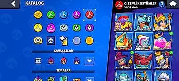 garmin fenix: Brawl Stars hesabı – yüksək səviyyəli pro profil - Kupa yolu: 85,183 — 5