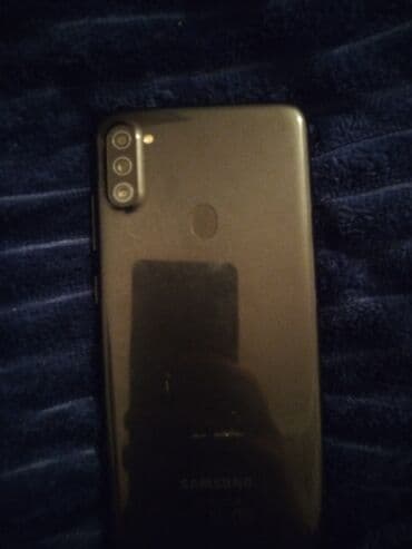 андроид мониторы для prado: Samsung Galaxy A11, rəng - Qara, Barmaq izi — 2