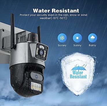 nehre yaği: Xarici Wi‑Fi Təhlükəsizlik Kamerası – Suya davamlı, güclü şəbəkə — 1