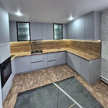 mebel desti: Sifarişlə mətbəx dəsti, Teksturalı laminat — 4