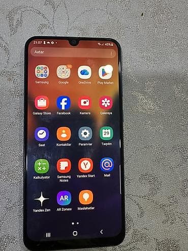 samsung kohnə: Samsung Galaxy A50, 64 GB, rəng - Mavi, İki sim kartlı — 4
