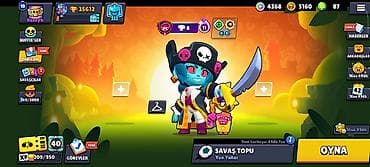 is elanlari qusar: Brawl Stars oyun hesabı - Kupa: 35,612 (ən yüksək 35,621), Kupa Yolu — 1