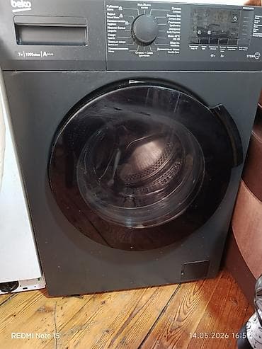 bas masini: Paltaryuyan maşın Beko, 7 kq, Avtomat, Qurutmasız — 2