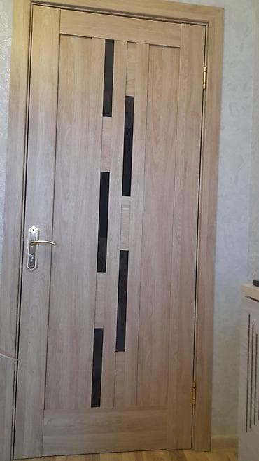 plasmas qapi: Yataq otağı üçün İşlənmiş Otaq qapısı 90x205 sm Çərçivə ilə, Ünvandan götürmə — 2