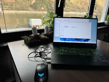 купить игровой ноутбук: AMD Ryzen 7, 16 GB, 17.3 " — 6