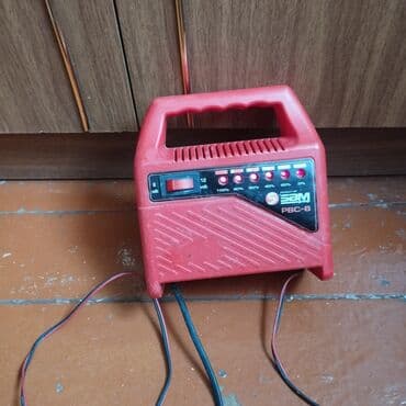 Avtomobil akkumulyatoru və şarj cihazı dəsti 1) Şarj cihazı: SBM