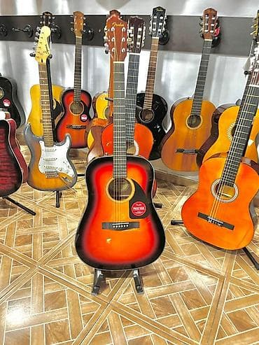 fender gitara: Akustik gitara, Fender, 6 sim, Yeni, Pulsuz çatdırılma — 3