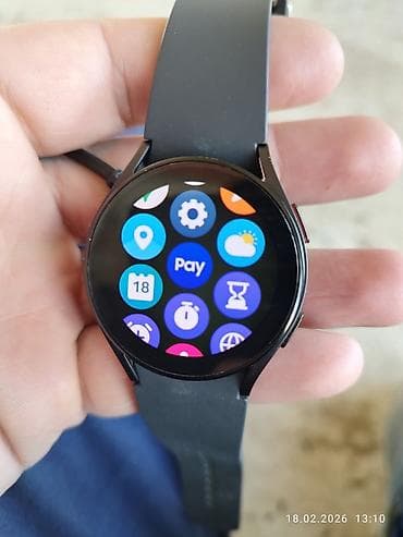 Смарт часы: Смарт часы, Samsung, Сенсорный экран, цвет - Черный — 4