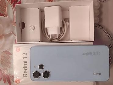 tablet mini 5: Redmi 12, 128 GB, rəng - Mavi, İki sim kartlı — 3