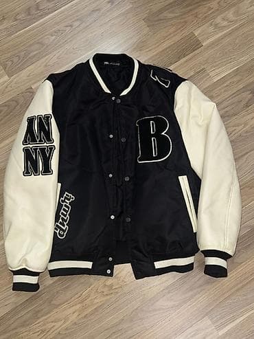 Пиджаки: Zara Unisex kollecsiya üslubunda varsity/bomber gödəkçə 180 manata — 1