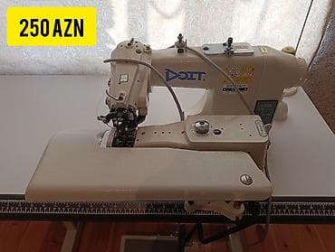 ev masin: DOIT sənaye tikiş maşınları dəsti 1) DOIT Interlock (örtük tikişi) — 2